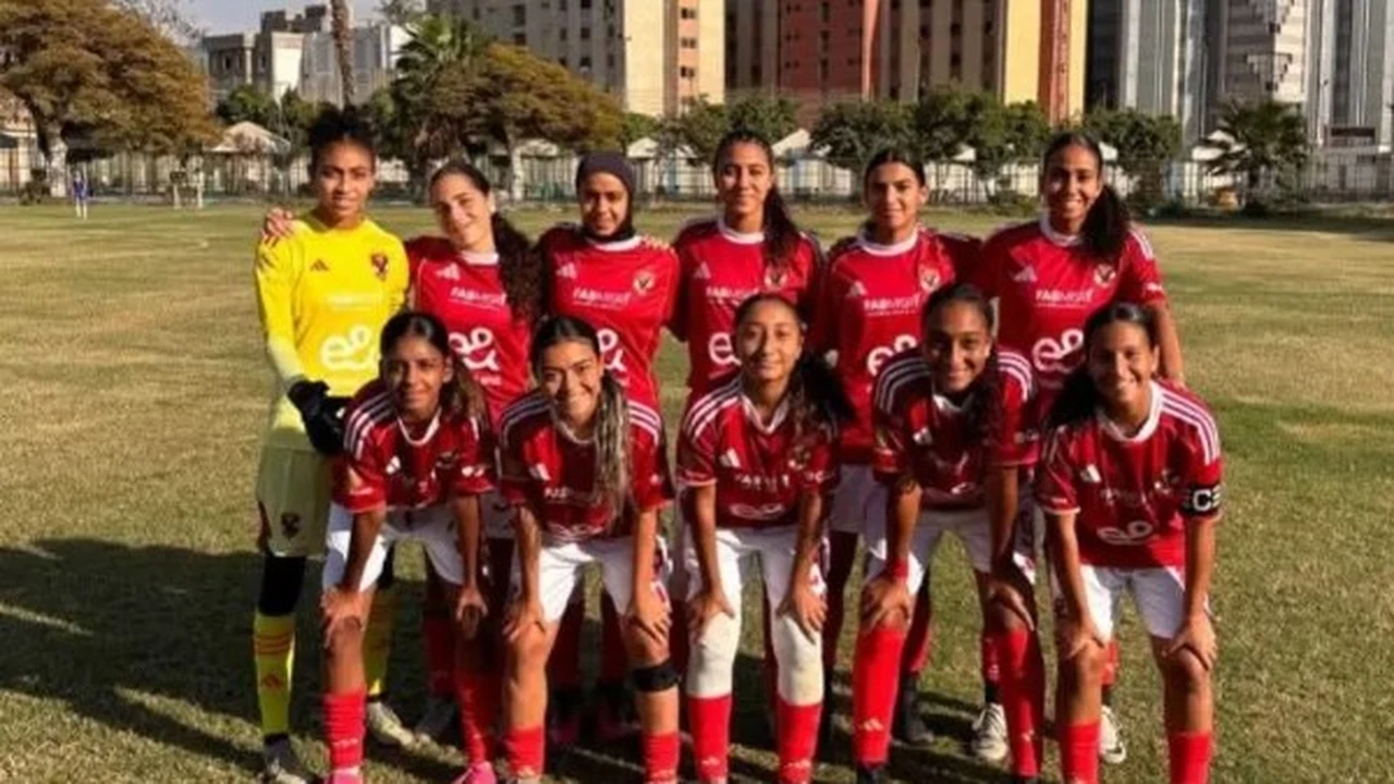 فوز الأهلي برباعية على رع يعزز موقعه ببطولة الجمهورية لناشئات كرة القدم